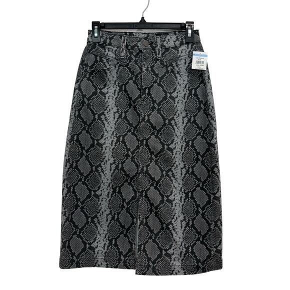 AG Adriano Goldshmied $215 The Kory X Pencil Skirt Front Slit Size 26R - Picture 2 of 9